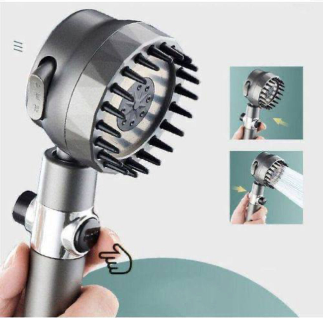 pommeau de douche 3 modes, douche haute pression, filtre de massage, robinet à effet pluie, salle de bain, maison, accessoires innovant