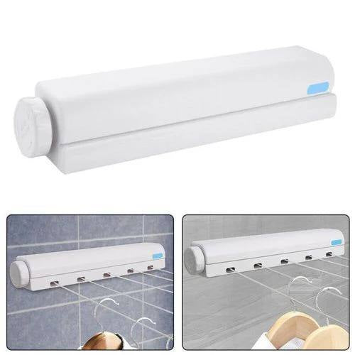 Cintre mural rétractable pour vêtements, porte-serviettes, pour salle de bain