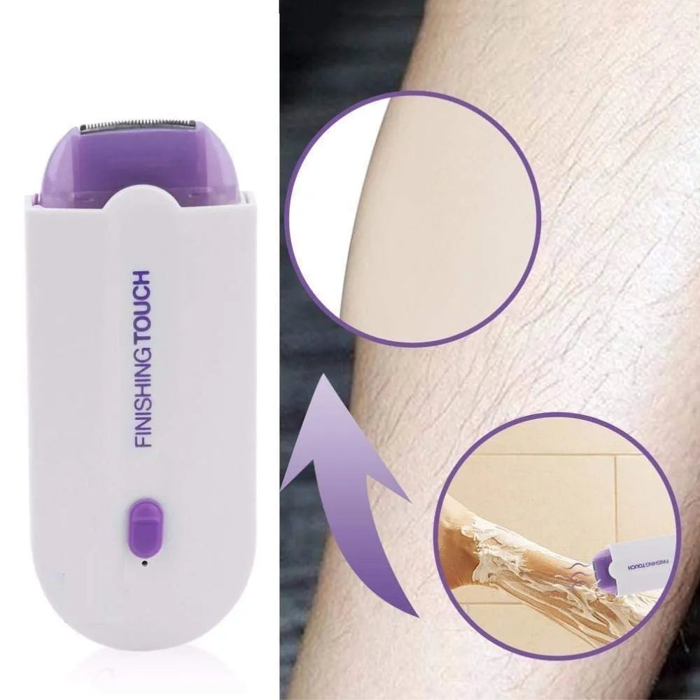 Épilateur et tondeuse électrique Finishing Touch,entièrement automatique Electric Finishing Touch Hair Remover Shever & Trimmer, Automation Grade: Fully-automatic
