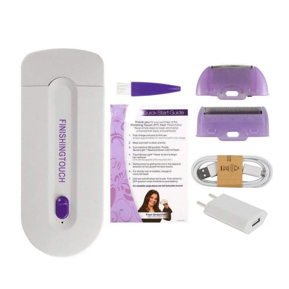 Épilateur et tondeuse électrique Finishing Touch,entièrement automatique Electric Finishing Touch Hair Remover Shever & Trimmer, Automation Grade: Fully-automatic