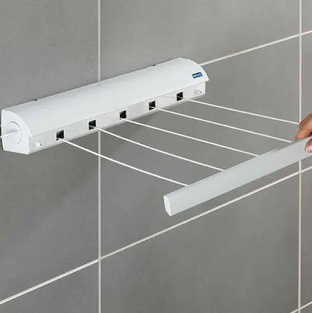 Cintre mural rétractable pour vêtements, porte-serviettes, pour salle de bain